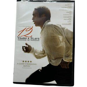 12 Years A Slave DVD 20th Fox Century 2013 Widescreen 134 Minutes Used READ